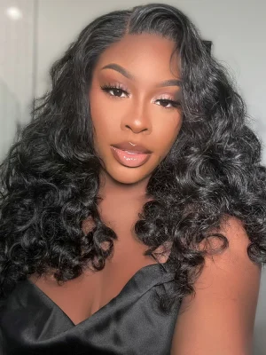 Ocean Wave Glueless Wear Go Wig Pre-cut HD Lace Wig Pre-plucked